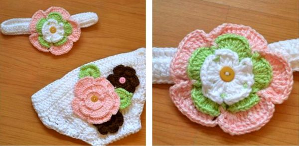 Conjunto Flor de bebê