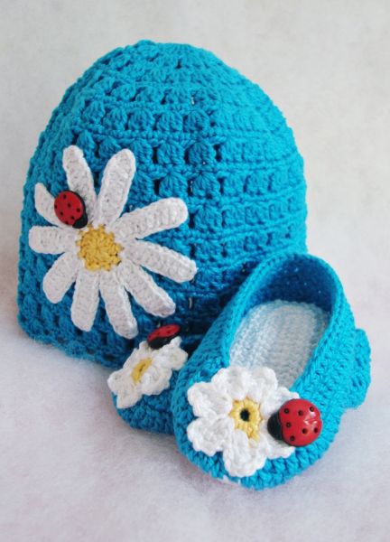 Conjunto Joaninha Azul