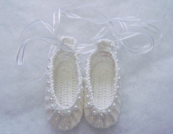 Sapatilha Bailarina com pérolas